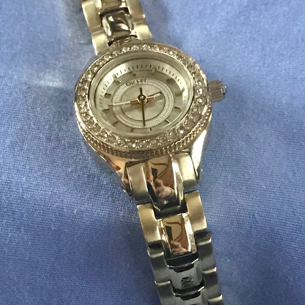 DKNY Gold Tone Watch